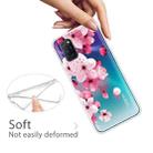 For OPPO A52 / A72 / A92 Colored Drawing Clear TPU Cover Protective Cases(Cherry Blossoms) - 3