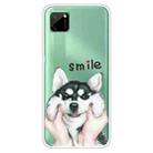 For OPPO Realme C11 Colored Drawing Clear TPU Cover Protective Cases(Pinch Face Dog) - 1