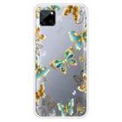 For OPPO Realme C12 Colored Drawing Clear TPU Cover Protective Cases(Dorking Butterfly) - 1