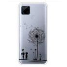 For OPPO Realme C15 Colored Drawing Clear TPU Cover Protective Cases(Dandelion) - 1