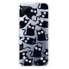 For OPPO Realme C15 Colored Drawing Clear TPU Cover Protective Cases(Funny Cat) - 1