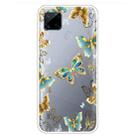 For OPPO Realme C15 Colored Drawing Clear TPU Cover Protective Cases(Dorking Butterfly) - 1