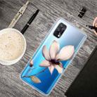 For OPPO Realme X7 Colored Drawing Clear TPU Cover Protective Cases(A Lotus) - 2