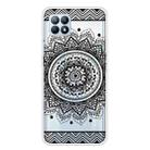 For OPPO Reno4 SE Colored Drawing Clear TPU Cover Protective Cases(Mandala) - 1