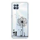 For OPPO Reno4 SE Colored Drawing Clear TPU Cover Protective Cases(Dandelion) - 1