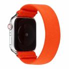 Solid Color Silicone Watch Band For Apple Watch Series 7 41mm / 6 & SE & 5 & 4 40mm / 3 & 2 & 1 38mm(Orange) - 1