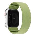 Solid Color Silicone Watch Band For Apple Watch Series 7 41mm / 6 & SE & 5 & 4 40mm / 3 & 2 & 1 38mm(Green) - 1