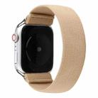Solid Color Silicone Watch Band For Apple Watch Series 7 41mm / 6 & SE & 5 & 4 40mm / 3 & 2 & 1 38mm(Khaki) - 1