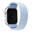 Solid Color Silicone Watch Band For Apple Watch Series 7 41mm / 6 & SE & 5 & 4 40mm / 3 & 2 & 1 38mm(Sky Blue) - 1