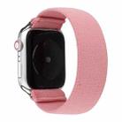 Solid Color Silicone Watch Band For Apple Watch Ultra 49mm / Series 8&7 45mm / SE 2&6&SE&5&4 44mm / 3&2&1 42mm(Smoke Pink) - 1