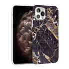 Glossy Marble Pattern TPU Protective Case For iPhone 11 Pro Max(Brown) - 1