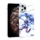 Glossy Marble Pattern TPU Protective Case For iPhone 11 Pro Max(Purple) - 1