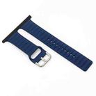 Silicone Watch Band For Apple Watch Ultra 49mm / Series 8&7 45mm / SE 2&6&SE&5&4 44mm / 3&2&1 42mm(Blue) - 1