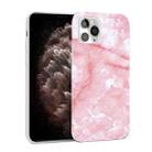 Glossy Marble Pattern TPU Protective Case For iPhone 11 Pro Max(Pink) - 1