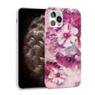 Glossy Marble Pattern TPU Protective Case For iPhone 11 Pro Max(Rose Red) - 1