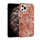 Glossy Marble Pattern TPU Protective Case For iPhone 11 Pro Max(Vermilion) - 1