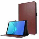 For Huawei Honor Pad X6 Crazy Horse Texture Horizontal Flip Leather Case with 2-folding Holder & Card Slot(Brown) - 1