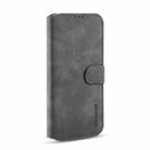 For Samsung Galaxy A42 5G DG.MING Retro Oil Side Horizontal Flip Protective Case(Grey) - 2