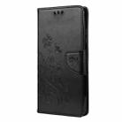For Xiaomi Mi 10T Lite 5G Butterflies Love Flowers Embossing Horizontal Flip Leather Case with Holder & Card Slots & Wallet(Black) - 2