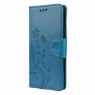 For Xiaomi Mi 10T Lite 5G Butterflies Love Flowers Embossing Horizontal Flip Leather Case with Holder & Card Slots & Wallet(Blue) - 2