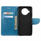For Xiaomi Mi 10T Lite 5G Butterflies Love Flowers Embossing Horizontal Flip Leather Case with Holder & Card Slots & Wallet(Blue) - 4