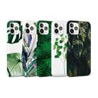 Glossy Plant Pattern TPU Protective Case For iPhone 12 / 12 Pro(Turtle Leaf) - 6