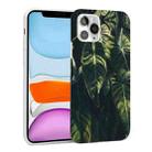 Glossy Plant Pattern TPU Protective Case For iPhone 11(Banana Leaf) - 1