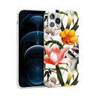 Glossy Flower Pattern TPU Protective Case For iPhone 12 Pro Max(F2) - 1