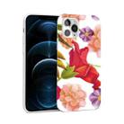 Glossy Flower Pattern TPU Protective Case For iPhone 12 Pro Max(F5) - 1