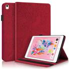 Life Tree Series Horizontal Flip Leather Case with Holder & Card Slots & Pen Slot & Sleep / Wake-up Function For iPad 9.7 (2018) / (2017)(Red) - 1