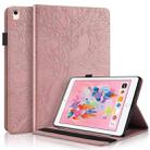 Life Tree Series Horizontal Flip Leather Case with Holder & Card Slots & Pen Slot & Sleep / Wake-up Function For iPad 9.7 (2018) / (2017)(Rose Gold) - 1