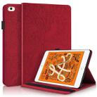 Life Tree Series Horizontal Flip Leather Case with Holder & Card Slots & Pen Slot & Sleep / Wake-up Function For iPad mini (2019) / 4 / 3 / 2 / 1(Red) - 1