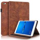 For Huawei Mediapad M5 Lite / C5 10.1 inch Life Tree Series Horizontal Flip Leather Case with Holder & Card Slots & Pen Slot(Brown) - 1