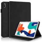 For Huawei MatePad 10.4 inch Life Tree Series Horizontal Flip Leather Case with Holder & Card Slots & Pen Slot(Black) - 1