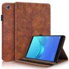 For Huawei MediaPad M5 10.8 inch Life Tree Series Horizontal Flip Leather Case with Holder & Card Slots & Pen Slot(Brown) - 1