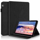 For Huawei MediaPad T5 10.1 inch Life Tree Series Horizontal Flip Leather Case with Holder & Card Slots & Pen Slot(Black) - 1