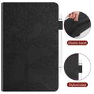For Samsung Galaxy Tab A 8.0 (2019) T290 Life Tree Series Horizontal Flip Leather Case with Holder & Card Slots & Pen Slot(Black) - 5