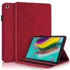 For Samsung Galaxy Tab S5e 10.5 T720 Life Tree Series Horizontal Flip Leather Case with Holder & Card Slots & Pen Slot(Red) - 1