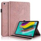 For Samsung Galaxy Tab S5e 10.5 T720 Life Tree Series Horizontal Flip Leather Case with Holder & Card Slots & Pen Slot(Rose Gold) - 1