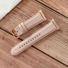 For OPPO Watch 41mm Shell Texture Watch Band(Pink) - 1