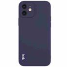 For iPhone 12 IMAK UC-2 Series Shockproof Full Coverage Soft TPU Case(Blue) - 1
