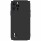 For iPhone 12 Pro IMAK UC-2 Series Shockproof Full Coverage Soft TPU Case(Black) - 1