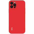 For iPhone 12 Pro Max IMAK UC-2 Series Shockproof Full Coverage Soft TPU Case(Red) - 1