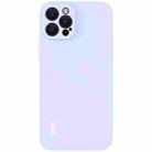 For iPhone 12 Pro Max IMAK UC-2 Series Shockproof Full Coverage Soft TPU Case(Purple) - 1