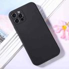 For iPhone 12 Pro Magic Cube Frosted Silicone Shockproof Full Coverage Protective Case(Black) - 1