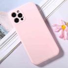 For iPhone 12 Pro Magic Cube Frosted Silicone Shockproof Full Coverage Protective Case(Pink) - 1