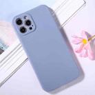 For iPhone 12 Pro Max Magic Cube Frosted Silicone Shockproof Full Coverage Protective Case(Purple) - 1