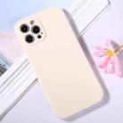 For iPhone 12 Pro Max Magic Cube Frosted Silicone Shockproof Full Coverage Protective Case(White) - 1