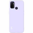 For OPPO A53 2020 IMAK UC-2 Series Shockproof Full Coverage Soft TPU Case(Purple) - 1