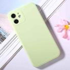 For iPhone 12 Magic Cube Frosted Silicone Shockproof Full Coverage Protective Case(Green) - 1
